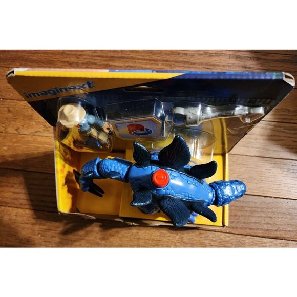 Fisher Price Imaginext Jurassic World Dominion Stegosaurus Dr Grant Interactive - Picture 4 of 5